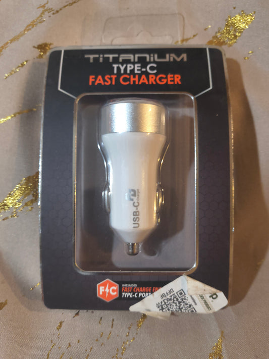 Type c fast car charger