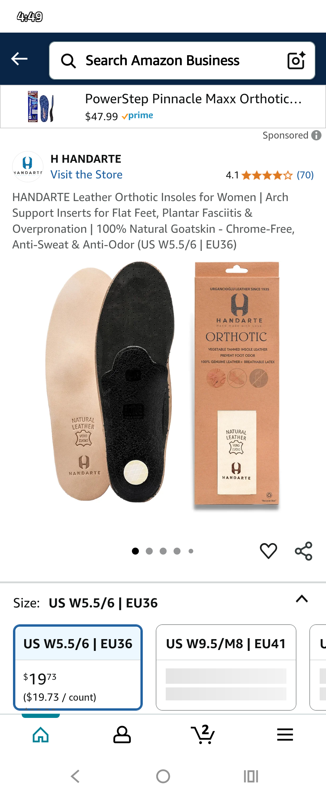 Orthopedic boot soul