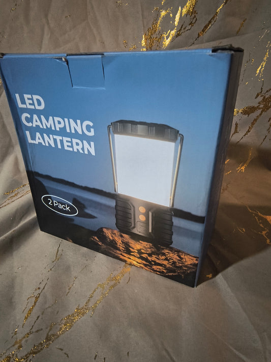2 Pack rechargeable lanterns