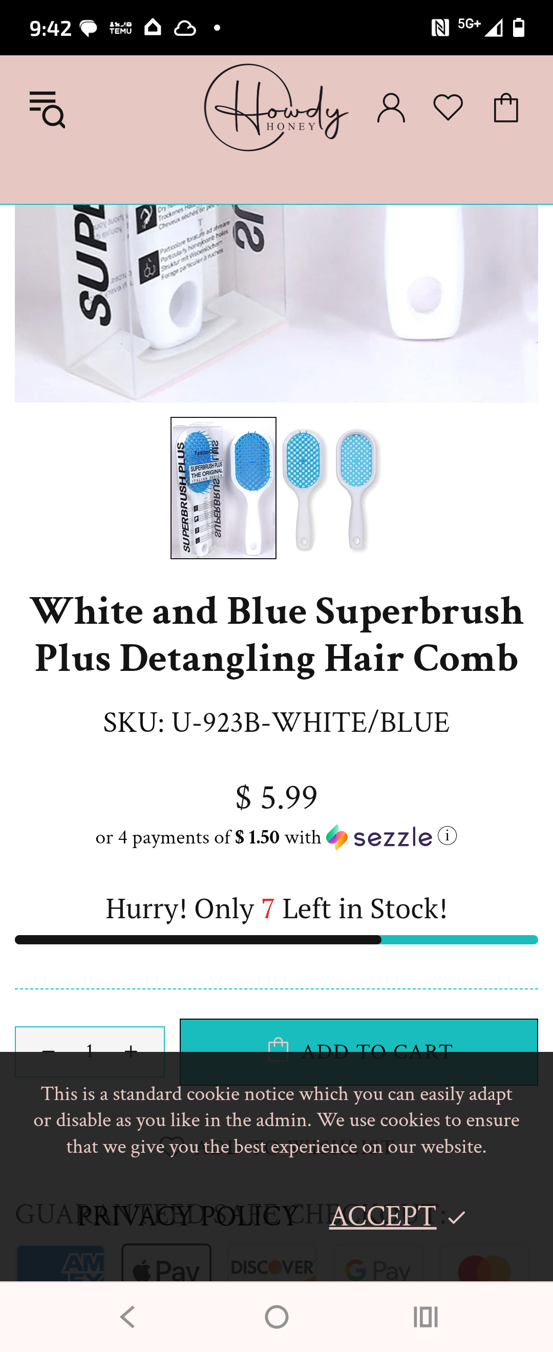 Super detangling brush